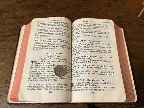 Oxford 1959 Canada Book of Common Prayer BCP Hymn Leather Canadian OXA2980 Pica - Foto 16 di 22
