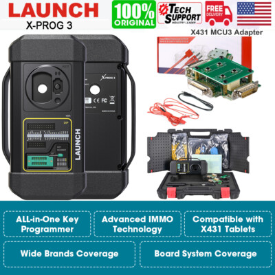 Launch X431 GIII X-PROG 3 Advanced Immo XPROG 3 Chip Reader with MCU3 Adapter