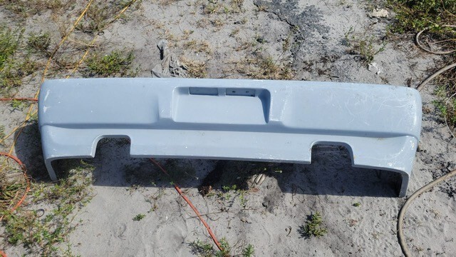For Ferrari 348, Rear Bumper Assembly REPRODUCED