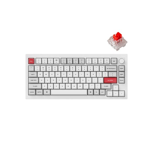 Keychron Q1 Pro Wireless Custom Mechanical Keyboard, QMK/VIA Programmable Ful...