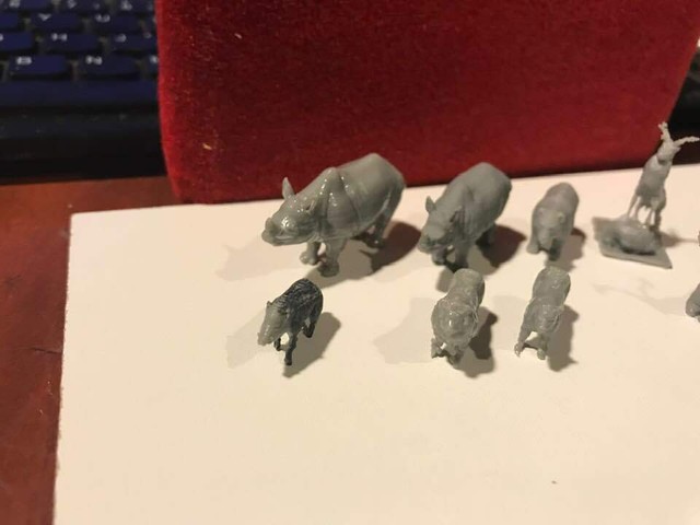 Ho 1/87 Scale Wild Animals Set (UNPAINTED) | eBay