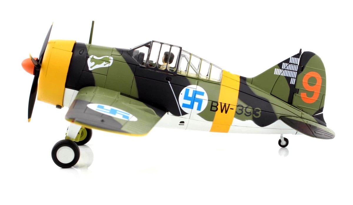 ホビーマスター 1/48 B-239 ブルーステル フィンランド HA7009 ホビーマスター 1/48 B-239 ブルーステル フィンランド HA7009