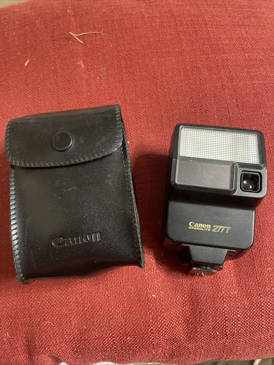 Canon Speedlite 277T Flash Externe - Pour Pièces / Réparation - Notice Et étui Inclus