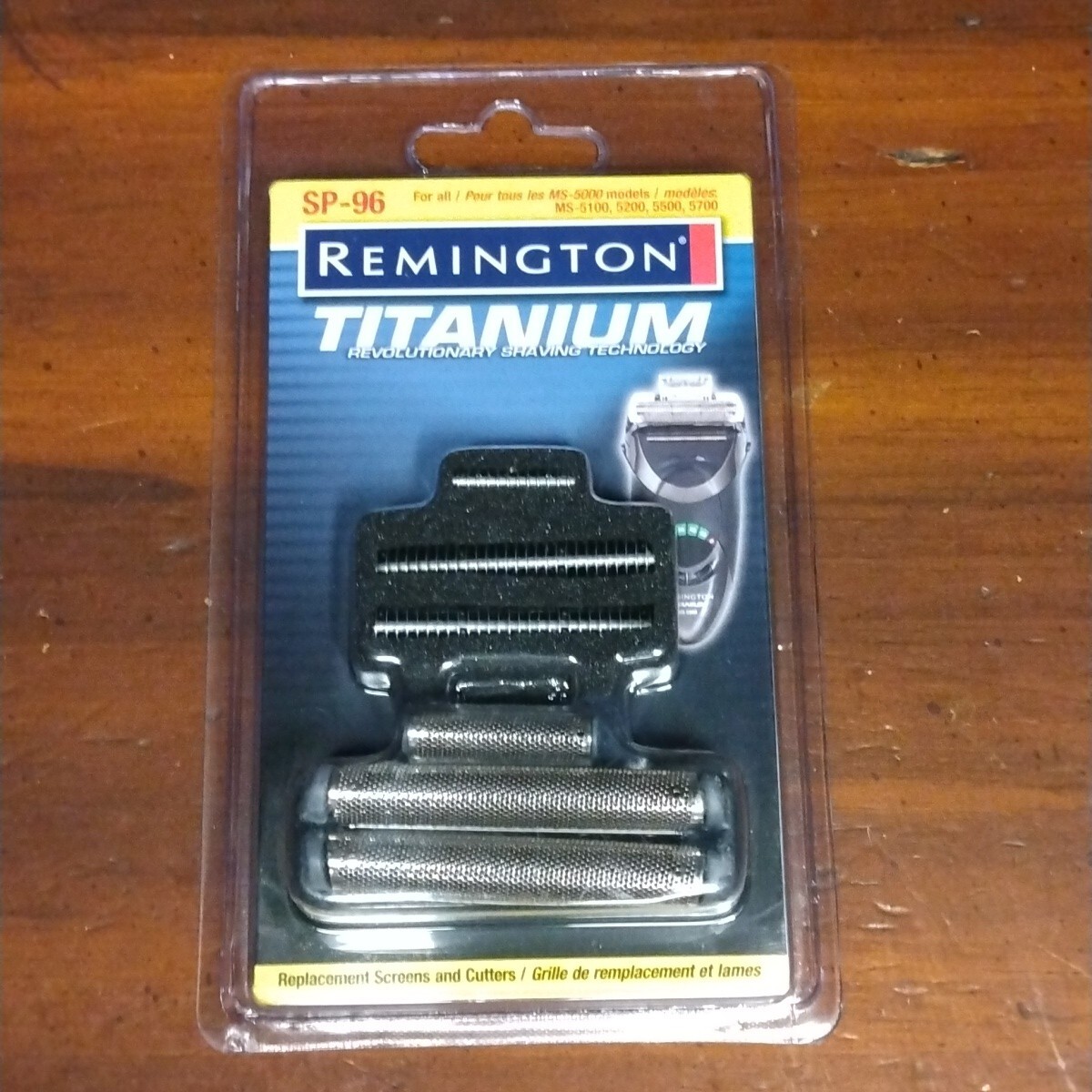 Remington Titanium Shaver SP-96 Screens & Cutters SP 96 New  NOS