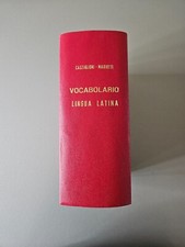 Vocabolario della lingua latina Castiglioni Mariotti - Loescher 1970