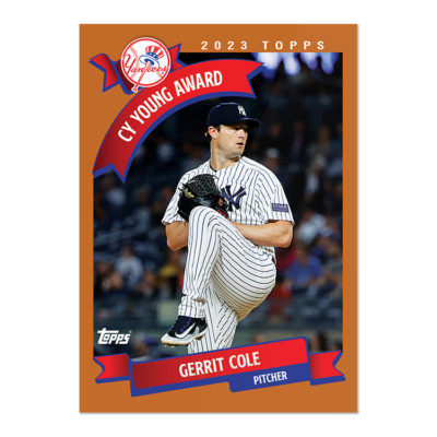2023 Throw Back Thursday Set 47 141 Gerrit Cole (Cy Young) Free Shipping Always!