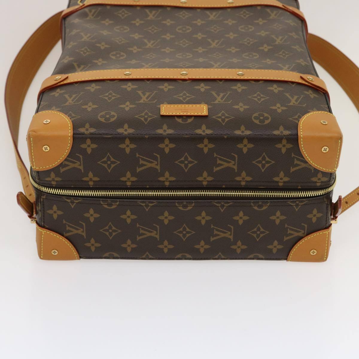 Louis Vuitton Pre-Owned Monogram Soft Trunk Shoulder Bag - Brown for Men