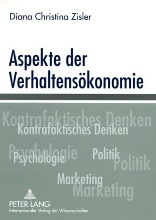 Thumbnail - Aspekte Der Verhaltensökonomie | Diana Christina Zisler | Taschenbuch