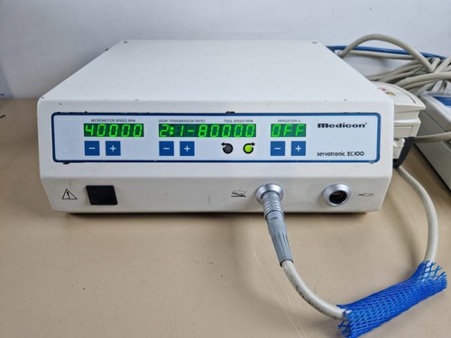 medicon servotronic microsurgery drill system EC100 with footswitch - Picture 2 of 10