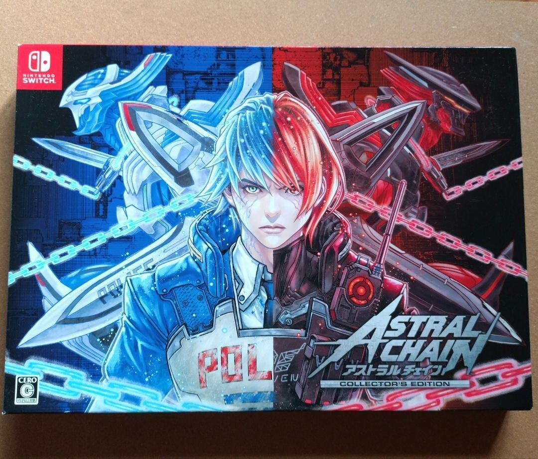 Nintendo Switch Astral Chain Collector's Edition Game soft Art