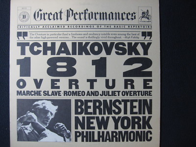 Tchaikovsky 1812 Overture: Bernstein: NY Philharmonic [Vinyl] Great Performances