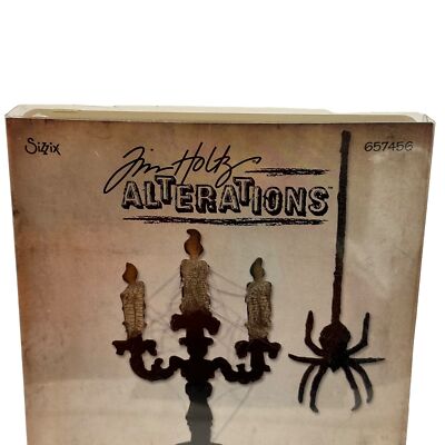 Sizzix Tim Holtz Alterations Die Bigz 657456 Candlelight Fright