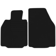 Veloursfußmatten für Porsche 911 (997) Bj. 2004 - 2012 neu VORNE SCHWARZ PREM