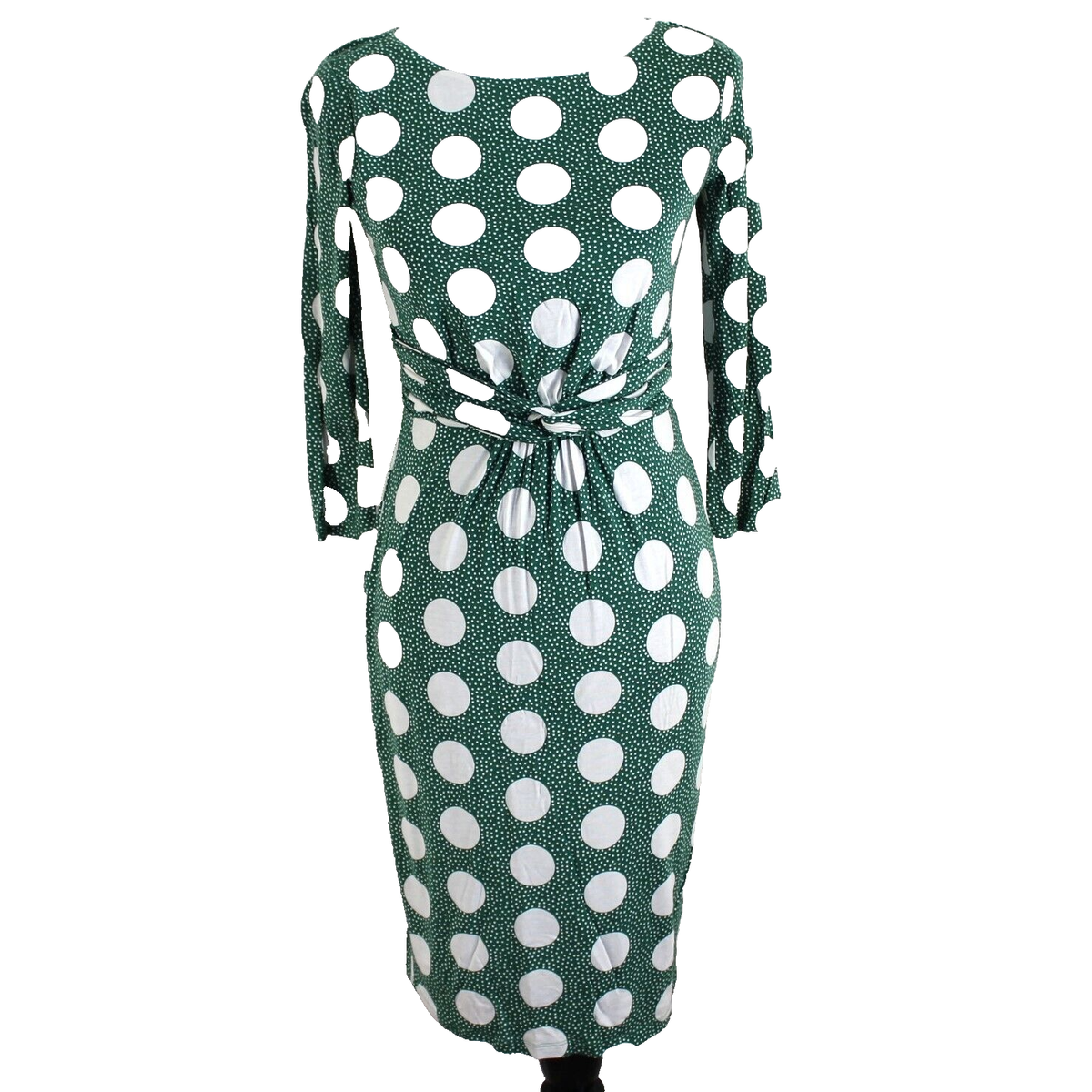 boden green and white dress Eloise Tiered Jersey Dress-Paradise Green, Dahlia Stamp main image 0