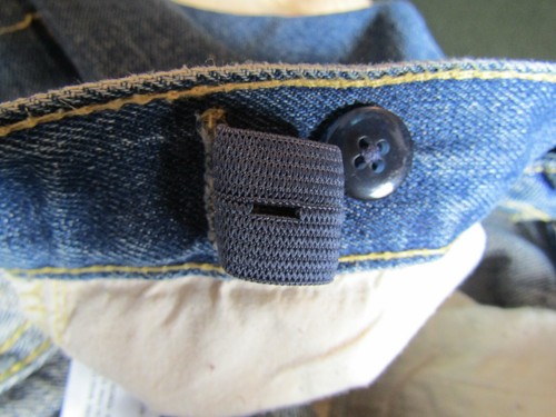 YOUTH BOYS BLUE JEAN PANTS 100% COTTON SIZE 14 INSEAM 29 - Picture 4 of 5