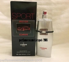NIB MR / MISTER LOMANI SPORT COLOGNE FOR MEN 3.3 OZ 100 ML EAU DE TOILETTE SPRAY
