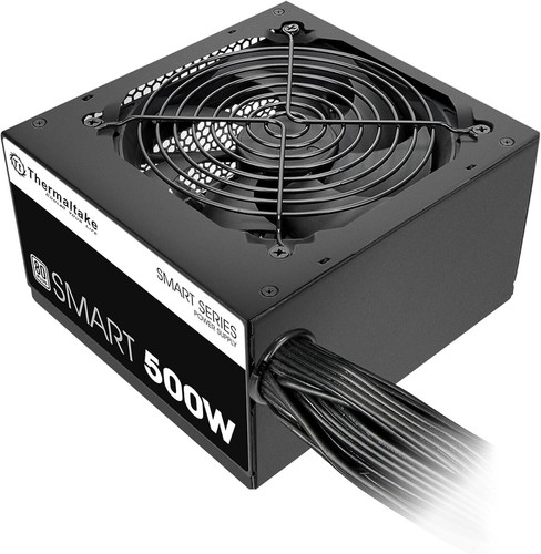 Thermaltake Smart 500W 80+ White Certified PSU Continuous Power with 120mm Ultr - Afbeelding 6 van 6