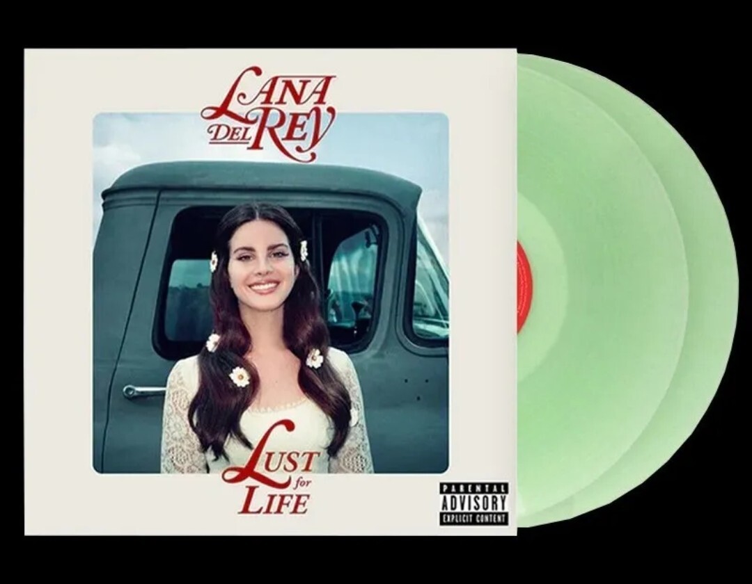 Lana Del Rey Lust For Life Coke Bottle Clear Vinyl 2 LP Ready To