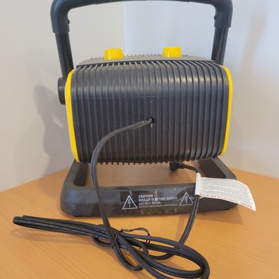 Stanley ST-300A-120 1500W 120V 60HZ Forced Air Electric Adj Heavy Duty  Heater | eBay