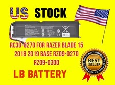 Genuine RC30-0270 Battery Razer Blade 15 Base 2018 2019 RZ09-03006 RZ09-03009E97