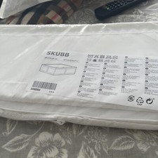 IKEA SKUBB Custodia Sottoletto Armadio Biancheria da Letto Vestiti Organizer 69x55x19
