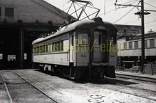 CSS Chicago South Shore & South Bend MU Interurban #34 - Vtg Railroad Negative