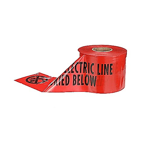 RT6, ABB, Warning Tape, Width 6 In 152 M