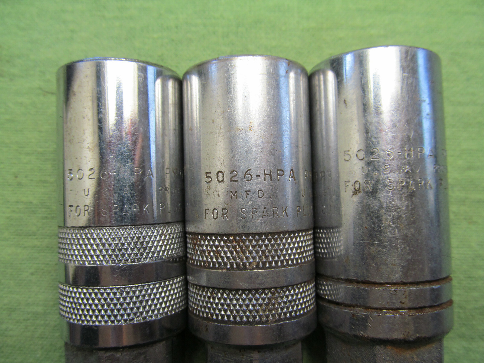 One Vintage Proto 13/16" Spark Plug Socket Made in USA 3/8" dr