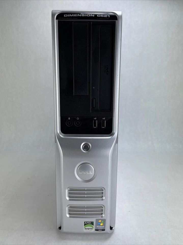Dell Dimension C521 DT AMD Sempron 3400+ 1.8GHz 1GB RAM No HDD No OS - Image 2 of 4