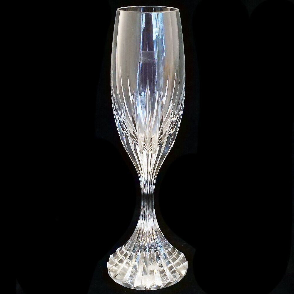 BACCARAT MASSENA Crystal Flute Champagne 8.5 BACCARAT MASSENA Crystal Flute Champagne 8.5