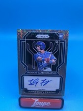 Johneshwy Fargas 2022 Panini Prizm Rookie Autographs Bronze Donut Prizm /15 Cubs