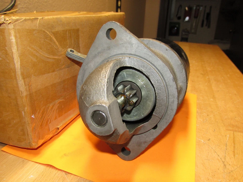 1956 1957 1958 1959 AMC NASH RAMBLER 6 cilindros arranque Delco reconstruido 1107647 EE. UU. Foto 3 de 4