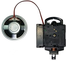 Pendeluhrwerk Qurzuhrwerk UTS 812 ehem. Junghans 818 +WestminsterMelodie +BimBam