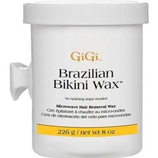 GiGi Brazilian Bikini Wax, Microwave Safe Hardwax, Non-Strip and Gentle on