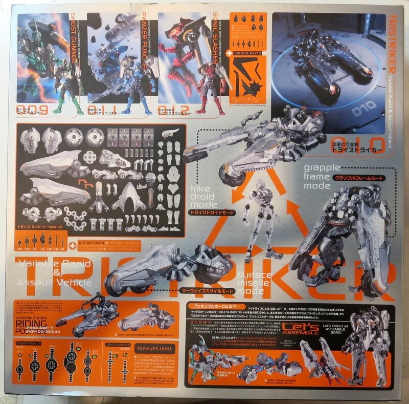 アッセンブルボーグ　ASSEMBLE BORG 010 TRI STRIKER Kaiyodo Assemble Borg Tri Striker 10 | eBay
