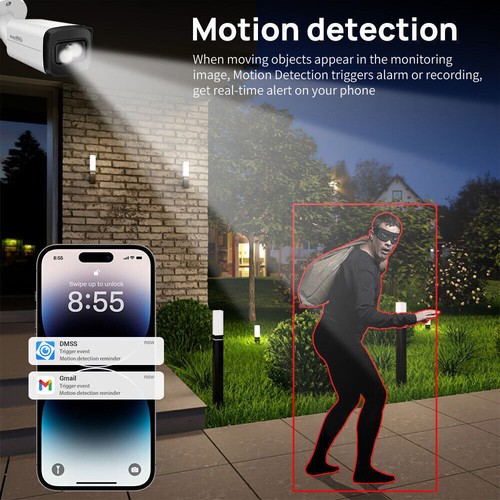 Dahua IPC-HFW2841T-ZS 8MP 5x Zoom Motorized Lens PoE SMD+ Mic WizSense IP Camera - Picture 3 of 27