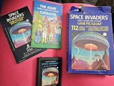 Space Invaders for Atari 2600 (Box, Cartridge &Manual)