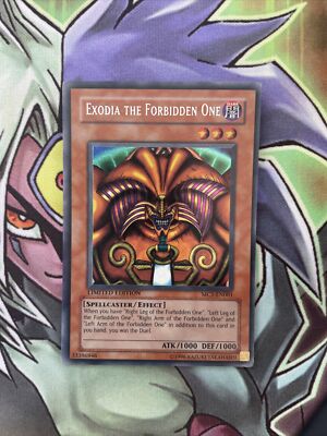 MC1-DE001 Exodia The Forbidden One Secret Rare Limited Edition Ed NM Yugioh