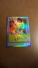ADALBERTO MONDESI 2020 Donruss Autographed Card. Royals.