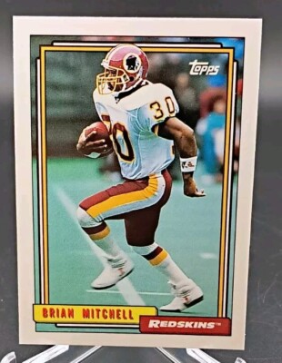 1992 Topps - #52 Brian Mitchell