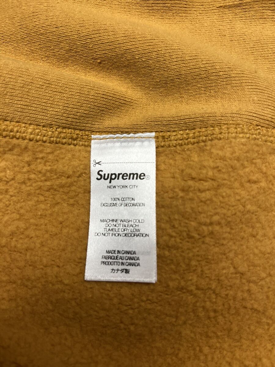 Supreme FW21 Box Logo Hooded Sweatshirt Hoodie Light Mustard Supreme FW21 Box Logo Hooded Sweatshirt Hoodie Light Mustard