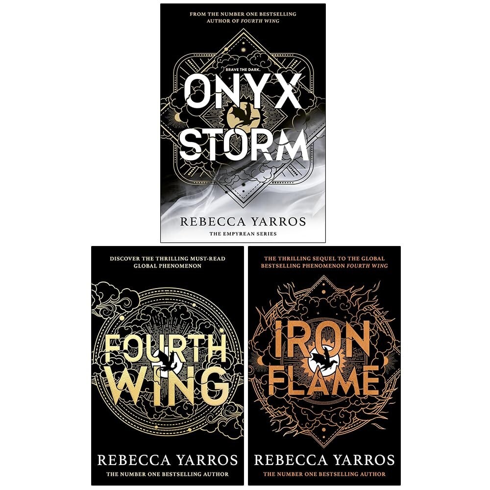 Little Brown Books Onyx The Empyrean Series 3 Books Collection Set By Rebecca Yarros - Storm, Iron Flame, Fourth Wing - Image 4