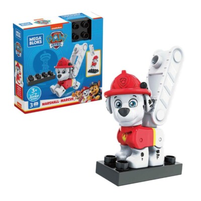 Paw Patrol Marshall Junior Builder Set Rescue Pup HDJ3 Mega Bloks