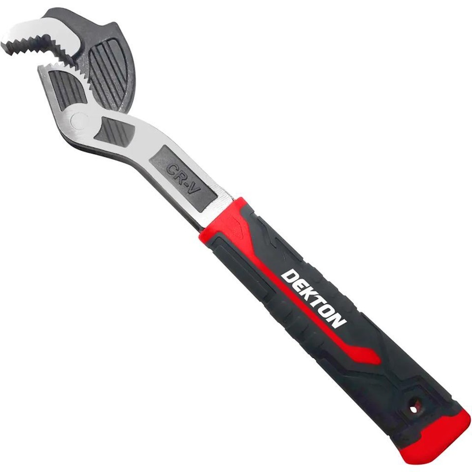 Dekton Sum One Handed Adjustable Self Locking Wrench Spanner Pliers 12 ...