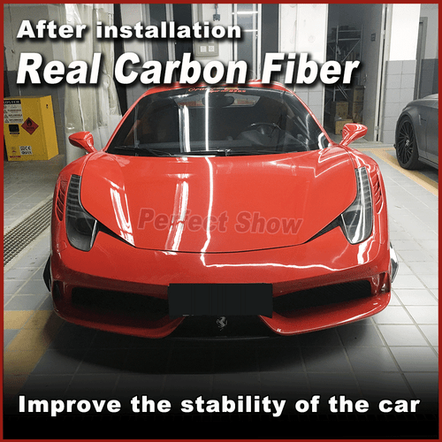 Carbon Front Flossen Flaps Splitter Canards Passt für Ferrari 458 Speciale 14-15 - Bild 2 von 11