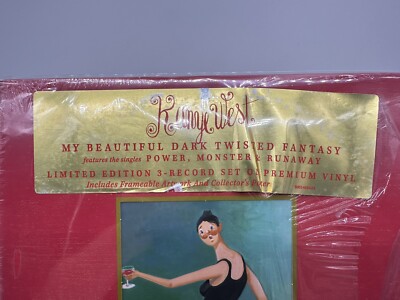 Kanye West My Beautiful Dark Twisted Fantasy 3lp limited edition