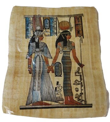 Hand Painted Genuine Papyrus 6 of 11