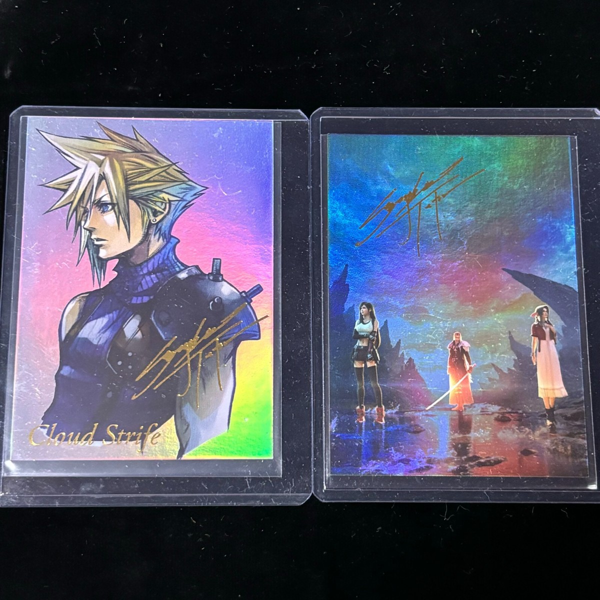 FINAL FANTASY VII Sephiroth Tifa Cloud Aerith ART MUSEUM