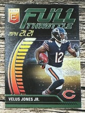 2023 Donruss Elite Football Full Throttle Velus Jones Jr. #FT-VJ Chicago Bears