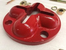 Auto Body Frame Machine Floor Anchor Pot With 4 Chain Locking Slots Bolts